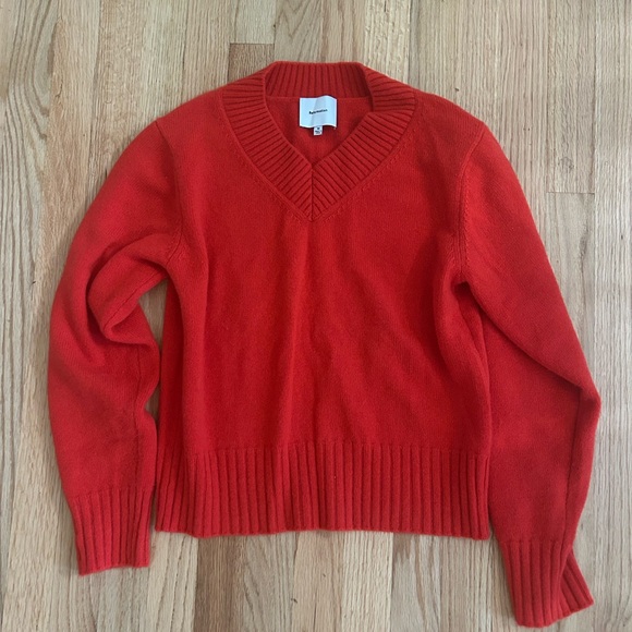 Reformation Sweaters - Reformation Cashmere Sweater Red